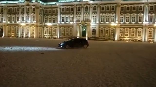 Жжём сцепление на киа сид!!! Дворцовая площадь!!! смотреть онлайн