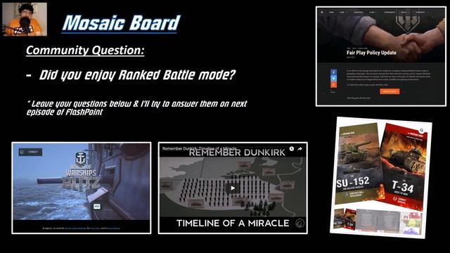 9.19.1 Release, T-34-85M Missions, Misc. Mosaic – FlashPoint (7-10-17) смотреть онлайн