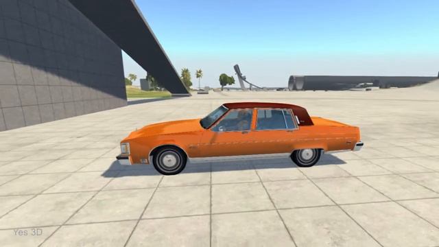 BeamNG drive Regency Oldsmobile 98 fails & crash test compilation смотреть онлайн