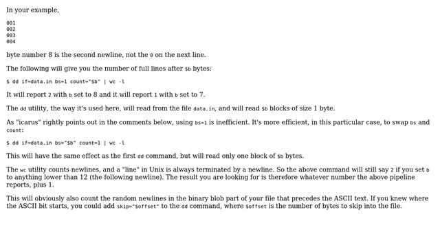 Get line number from byte offset (4 Solutions!!) смотреть онлайн