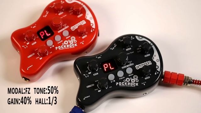 ammoon PockRock Portable Guitar Multi effects Processor смотреть онлайн