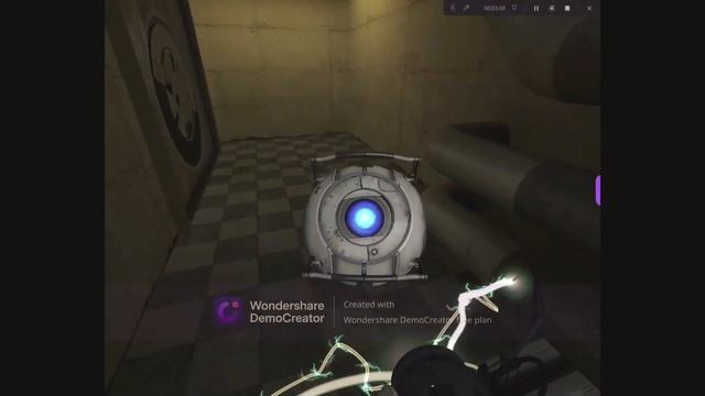Знакомство с Portal 2 • Прохождение на ПК • без комментариев• часть 2 смотреть онлайн