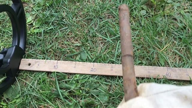 Тестируем на глубину новую катушку 25 см для металлоискателя MD4080 (MD4030) MD3031