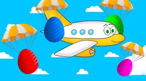 Распаковываем Яйца Сюрпризы в ОБЛАКАХ. Пробуем собрать всю коллекцию Игрушек