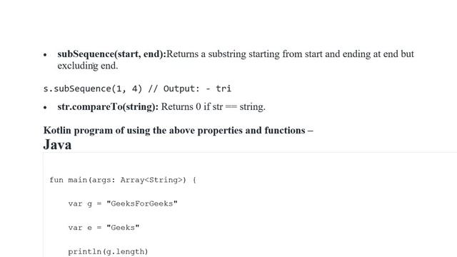 Kotlin | String смотреть онлайн