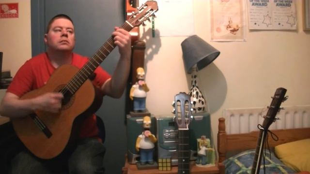 The Dubliners: "The Fermoy Lassies/Sporting Paddy" (classical guitar cover) смотреть онлайн