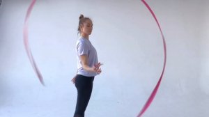 Художественная гимнастика. Предметная подготовка - лента.