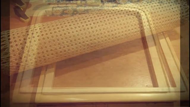 Перетяжка сидений из ротанга. смотреть онлайн