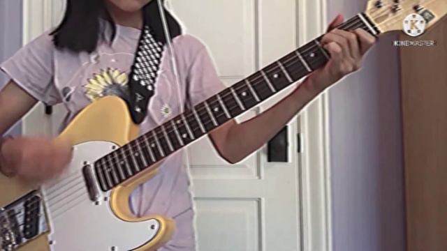 sports by beach bunny electric guitar cover & solo/riff смотреть онлайн