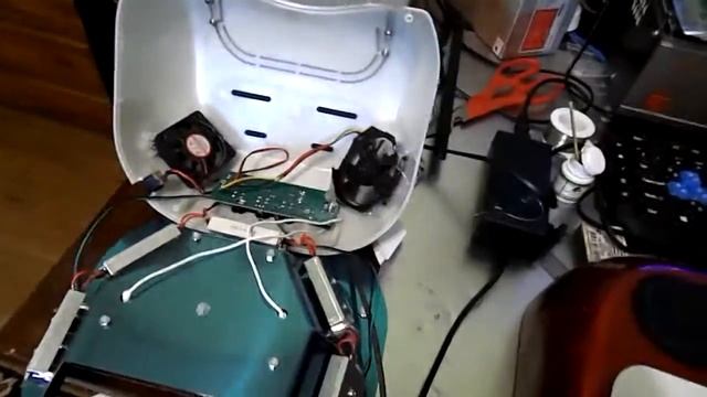 Доработка CCFL+LED Professional Nail 48w   воздушное олаждение