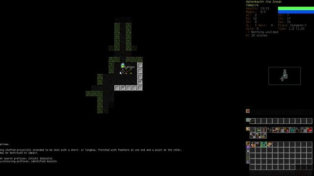 Гайд по Dungeon Crawl Stone Soup. Первые шаги. Играем за мага. смотреть онлайн
