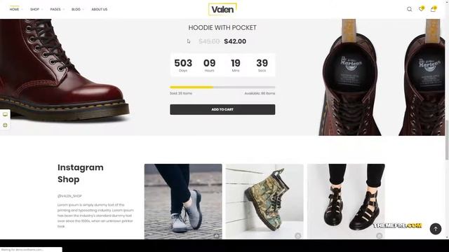 Tsubasa - Sport, Fashion WooCommerce WordPress Theme смотреть онлайн