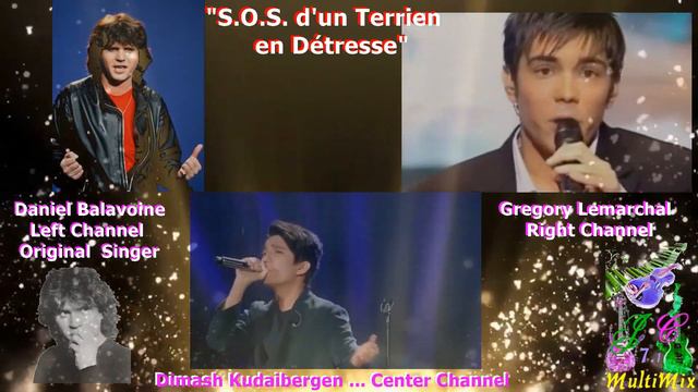 "Fantastic TRIO Number 2" !!! SOS Daniel Balavoine, Gregory Lemarchal & Dimash Kudaibergen! смотреть онлайн