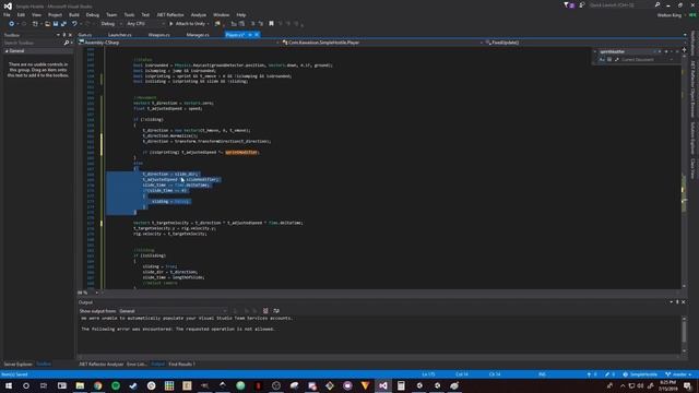 HOW TO add SIMPLE SLIDING to YOUR GAME [19] смотреть онлайн