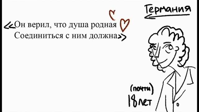 Коротко и в картинках: пересказ второй главы "Евгения Онегина" смотреть онлайн