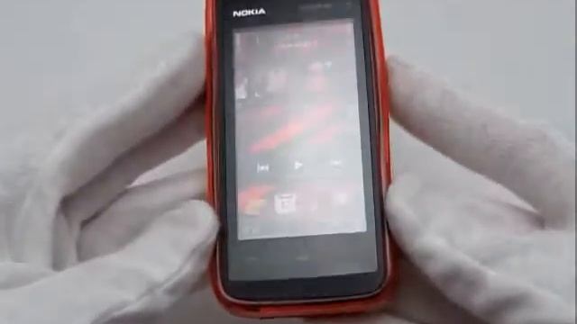 Полимерный чехол для Nokia 5530 Розовый.avi смотреть онлайн
