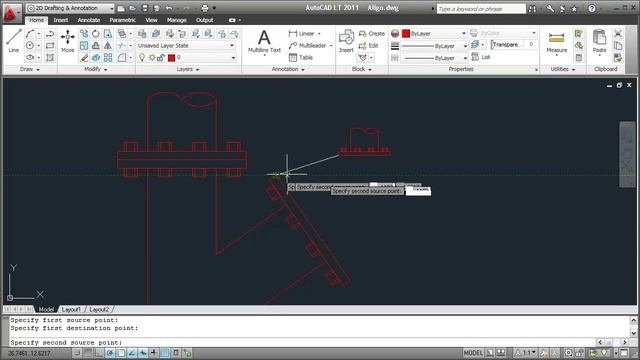 Modify Objects - AutoCAD LT 2011 смотреть онлайн