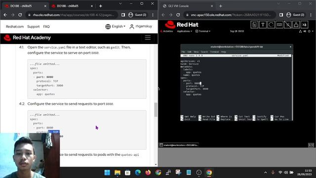 Exam 8.5 Lab: Container Orchestration with Kubernetes and OpenShift смотреть онлайн