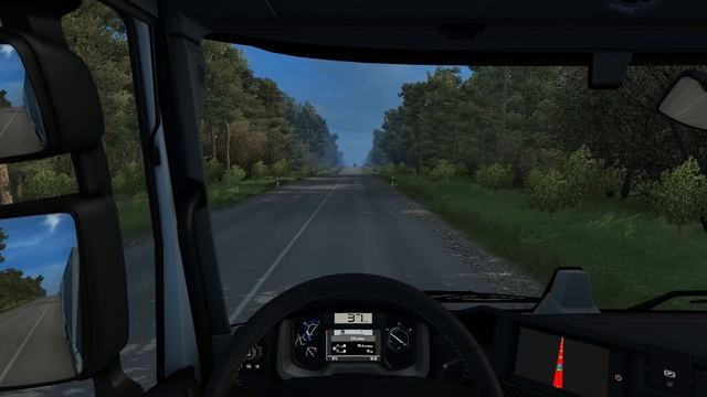 [ETS 2] ПЕРВЫЙ РЕЙС ПО ОРЛОВСКОЙ ОБЛАСТИ! смотреть онлайн