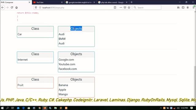 PHP OOPs Part-06 | Define Class | How To Create Class In Php? смотреть онлайн