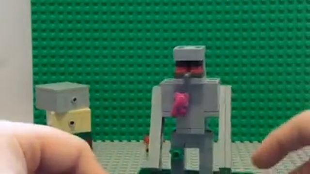 Обзор моей самоделки Lego Железный Голем ! (Minecraft) смотреть онлайн