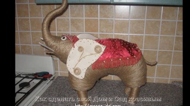 Потешные поделки из шпагата, куклы, игрушки смотреть онлайн