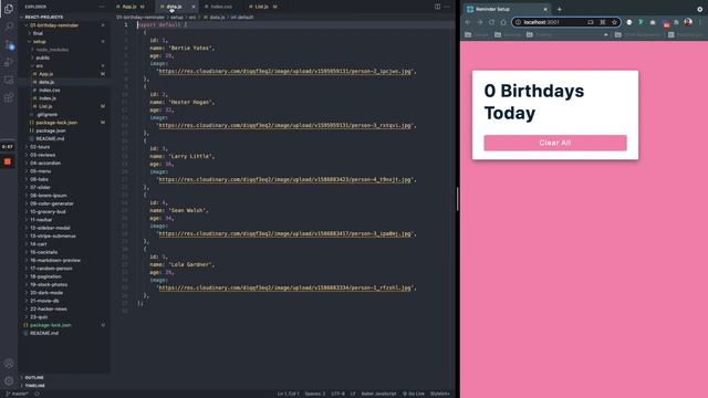 Udemy - John Smilga React Projects Course смотреть онлайн
