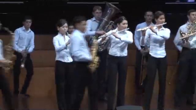 Wind Band of Conservatoire.Astana CKH Kazakhstan смотреть онлайн