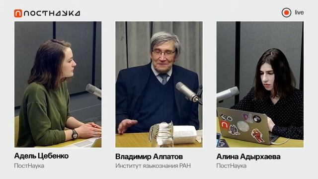Изучение мертвых языков / Владимир Алпатов в Рубке ПостНауки смотреть онлайн
