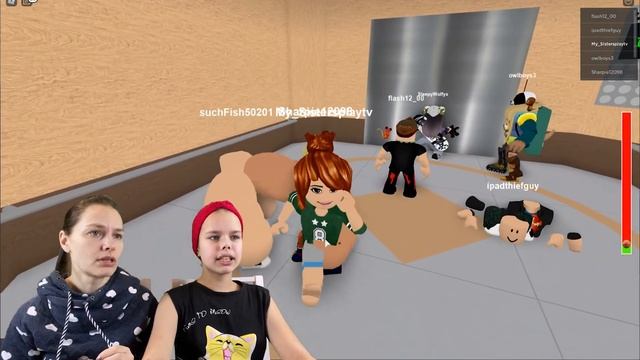 Сумасшедший лифт в Roblox! Мы сломали лифт и больше не зайдем в него! смотреть онлайн