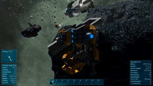 Space Engineers Survival, Episode 10, Salvage Engineering смотреть онлайн