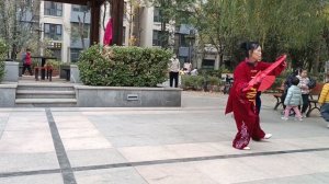 Тайцзицюань_Тренировка с веером от китайских мастеров /Тайцзи Веер 28 форм (太极扇28式）