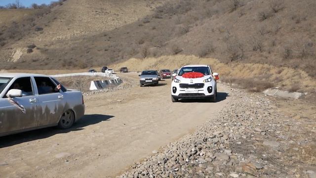 ДАГЕСТАН СВАДЕБНЫЙ КОРТЕЖ в горах//DAGESTAN WEDDING CORTEGE смотреть онлайн