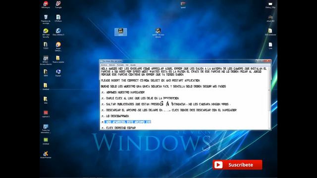 Please Insert The Correct CD-ROM... Solucion