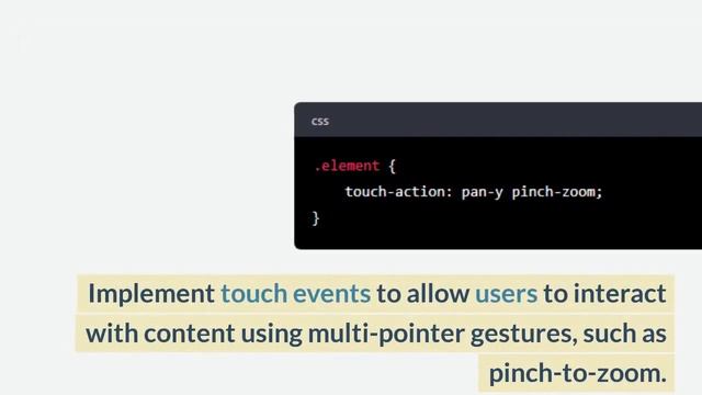 How to implement WCAG 2.1 Success Criterion 2.5.2 Pointer Cancellation in code with examples смотреть онлайн