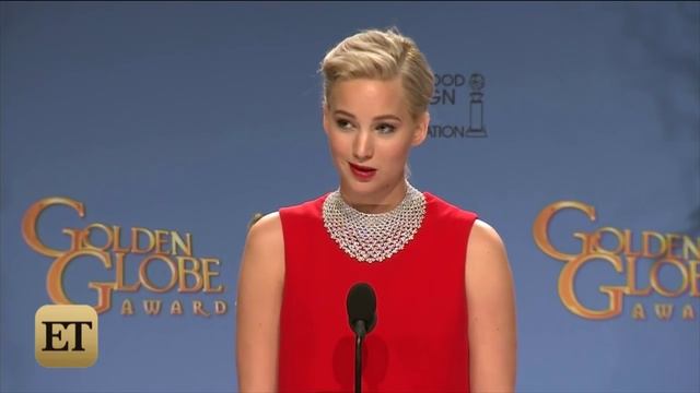 Here's Jennifer Lawrence's Full Interaction With That Reporter in the Golden Globes Press Room смотреть онлайн
