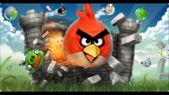 Angry birds theme on harmonica смотреть онлайн