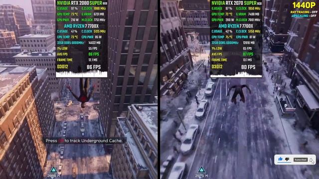 10 Games on RTX 2080 SUPER vs RTX 2070 SUPER in 2023 - 1440p смотреть онлайн