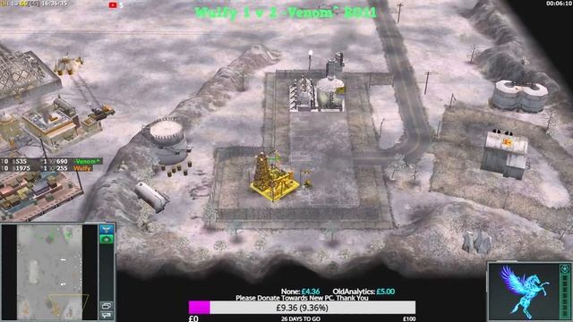 Mega Live Semi-Final! 15 GMT Ryan v -Venom^ Beginner/Low Semi Tourney Command and Conquer Zero Hour смотреть онлайн