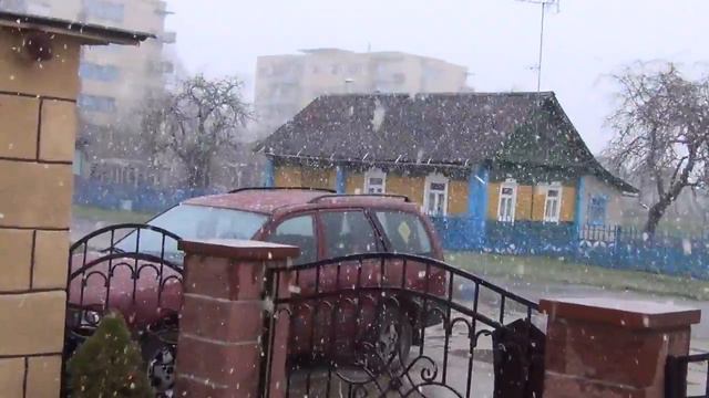 Снег на ПАСХУ 19 04 2017 смотреть онлайн