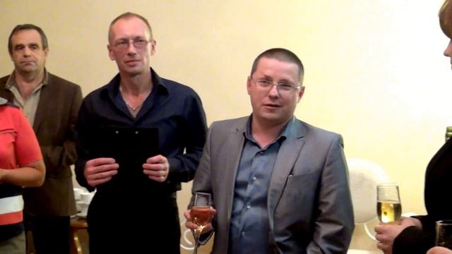 Посвящение Виктору Козаку. Поздравления. Открытие кафе 