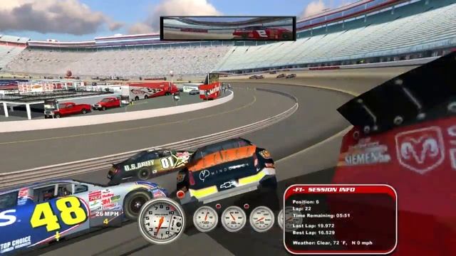 Papyrus NASCAR Racing 2003 Season - Failures at Bristol смотреть онлайн