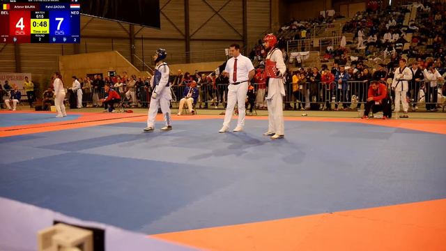 Belgian Open Taekwondo G2 2019 Day 1 fight 615 Fahd ZAOUIA vs Arbnor BAJRA смотреть онлайн