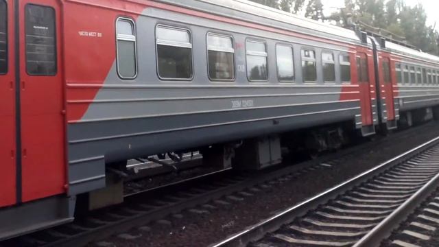 Электропоезд ЭД9М-0245 с Поездом 6161, Ростов-Главный — Лихая смотреть онлайн