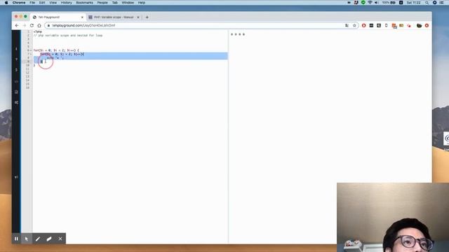 PHP | Variable Scope and Counter Variable of Nested for Loop смотреть онлайн