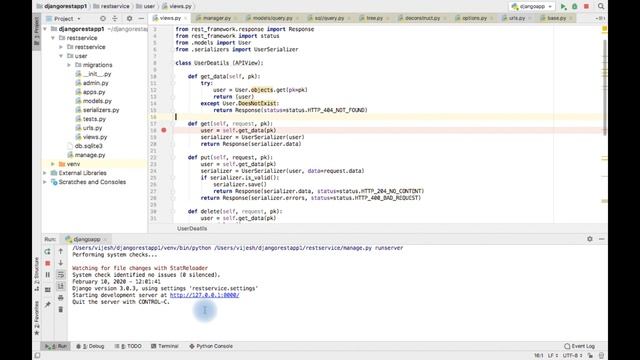 Django Debug in PyCharm IDE Community Edition смотреть онлайн