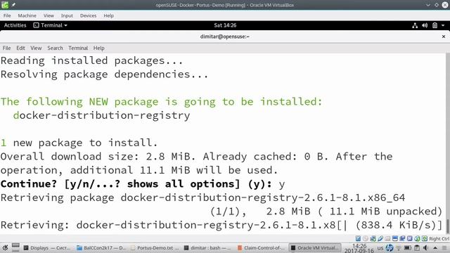 BalCCon2k17 - Dimitar Shekeriev - Claim control of your Docker images смотреть онлайн