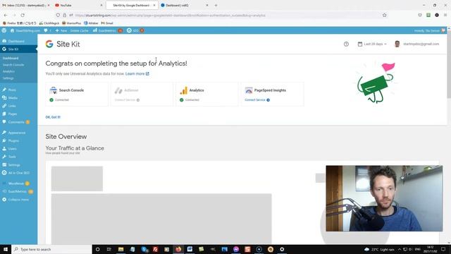 See Your Wordpress Site Analytics & Search Stats with Free Google Site Kit смотреть онлайн