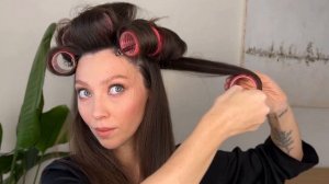 МОЯ ПРОСТАЯ УКЛАДКА НА БИГУДИ. УХОЖЕННЫЕ ВОЛОСЫ.Тренд 2024. Прикорневой Объем. Roller set