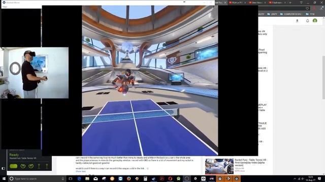 Racket Fury : Table Tennis VR - suggestions for advanced practice mode + serves смотреть онлайн